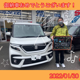 ソリオバンディットのご納車です！